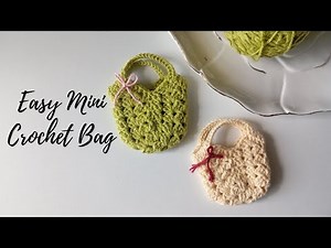 Mini Crochet Handbag Tutorial | Easy Step-by-Step Bag for Beginners