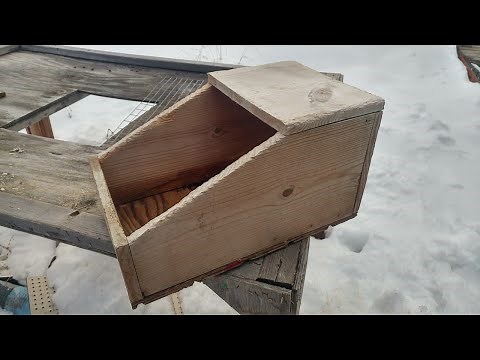 How to Build Your Own Rabbit Nest Boxes