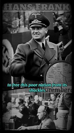 How Hans Frank ‘made life pleasant’ for the Poles. Nuremberg trial