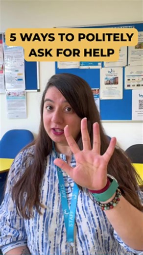 🤔Not sure how to ask for help politely in English?❓ Our teacher Mitsu is here to give you 5 natural ways to ask for help that are perfect for work, school, or everyday life! 🙋‍♀️🗣️ Do you know any more ways? Put it in the comments! #LearnEnglish #ESL #EnglishSpeaking #PoliteEnglish #EnglishTips #SpeakNaturally #EnglishInLondon #WLESLondon #EnglishReels #EverydayEnglish