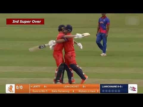 3 Super Over | Netherland Vs Nepal | Tri Nation T20 Series Highlights 2025