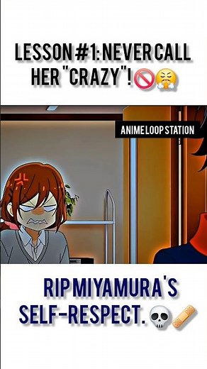 Hori-san's Anger is SCARY! 💀 | Miyamura vs Hori Funny Fight 😂 #Horimiya #Anime