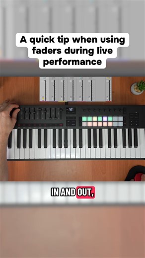 A quick tip when using the faders in live performance with Launchkey! | Novation
