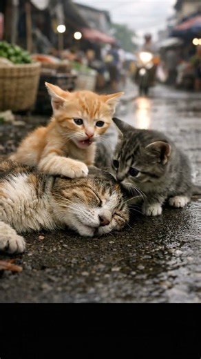 I Miss u mom🥹🥹🥹❤️ #aicats #cat #cute #cutecat #aiandcats