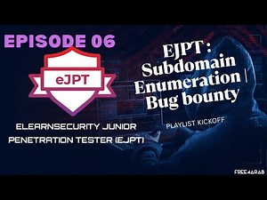 06-Subdomain Enumeration Using Sublist3r | eJPT Website Reconnaissance | eJPT Full Course