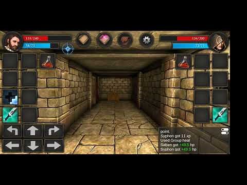 Moonshades: a dungeon crawler. Gamplay and solution to lever puzzle