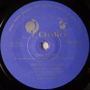 Precious Wilson - Cry To Me