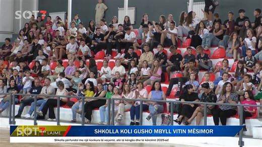 Pogradec/ Shkolla Koli Gusho mbyll vitin mësimor | Televizioni SOT7