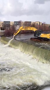 4.4K views · 87 reactions | RBV Contracting demolition of the dam on...