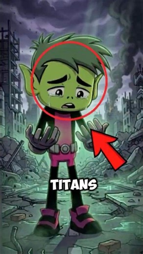 How Beast Boy Got His Powers (Explained) 🐵💚 #shorts