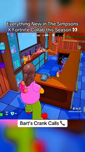 Here is gameplay of Everything New in The Simpsons X Fortnite Collab this Season, featuring new bosses like Witch Marge, Evil Homer, & Krusty the Clown, and Muntz appears and laughs when you eliminate them. There are also new consumables featured like Steamed Hams, Krusty Burger, Super Squishee, and Blinky Fish. New Springfield POIs are also featured like the Kwik E Mart, Moe’s Bar, Jebediah’s Statue, Camp Bart, KBBL Radio Tower, and the Power Plant. Mr. Blasty is also added as another weapon th