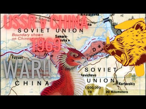 USSR v China - 1969. The Sino-Soviet Border Conflict. War between Russia and China in the 1960s.