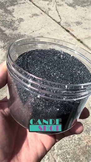 .008" Handcuffs Metal Flake - Gunmetal Gray Flake