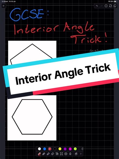 Interior Angle Trick for GCSE Maths Success