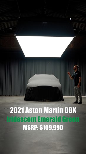 British Elegance 2021 Aston Martin DBX Exclusive Iridescent Emerald DB Elegance Pack with Alcantara headliner 22" Ribbon gloss black wheels Dark Mocha and Ivory interior Just 11,400 miles Available now at https://www.hypercars.com #AstonMartinDBX #IridescentEmerald #BritishLuxury #LuxurySUV #AstonMartin #HyperCars #DrivenByPassion | HyperCars