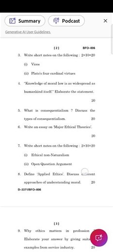 BFO-6||JUNE 2025||IGNOU||FOR PDF DOWNLOAD VISIT TELEGRAM CHANNEL #ignou #exam #studywithsurojit