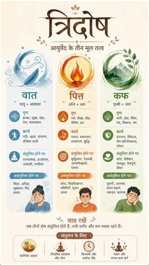 Balance your body, mind & soul with tridosha 🌿🧘‍♂️