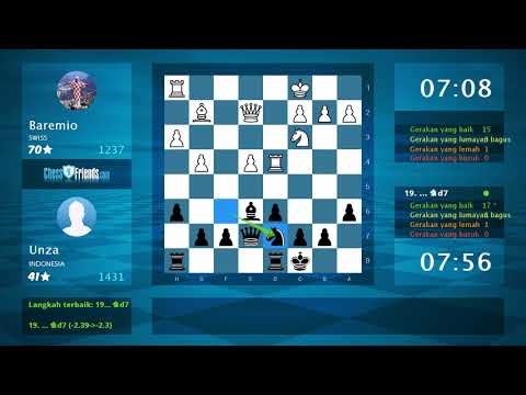 Analisis Permainan Catur: Baremio - Unza, 0-1 (Oleh ChessFriends.com)