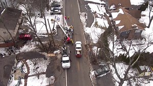WATCH: Severe winter weather conditions – like heavy snow and freezing rain – can cause difficult dangerous working conditions that may cause delays in the restoration process ⬇ | Ohio Edison