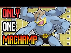 Can I Beat Pokemon Fire Red with ONLY one Machamp?