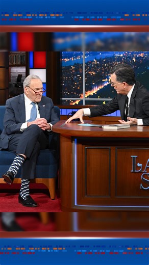 Stephen takes a hard look at the cuts and consequences of the Republican-backed stopgap spending bill, which Senator Chuck Schumer voted to advance. #Colbert | The Late Show with Stephen Colbert