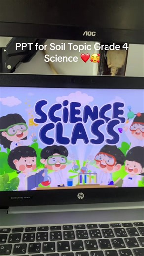 Creative PowerPoint Presentation for Grade 4 Soil Science