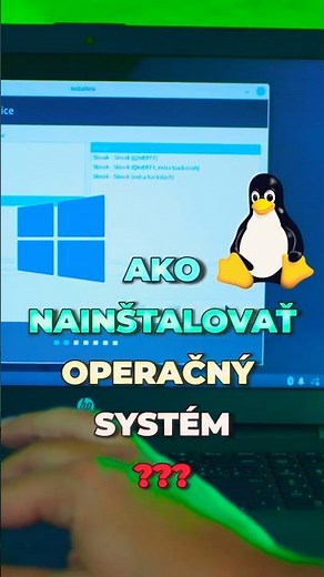 Ako sa inštaluje operačný systém 🐧🪟? #linux #windows #pc