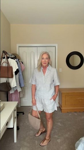 Quick Summer Outfit Ideas from Quince #QuinceFashion #EasyOutfits #FashionOver50