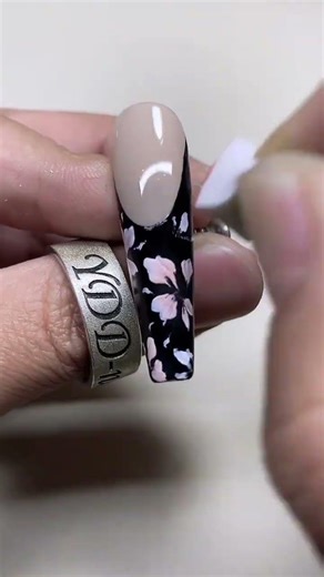Master the Art of French Manicure: Step-by-Step Guide to Double-Layered Flowers