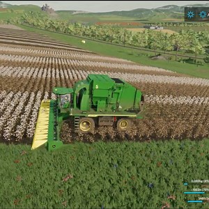 41K views · 428 reactions | Cotton Harvesting ☁️ #JohnDeere #Cotton #CS770 #CottonHarvest #FarmingSimulator22 #FS22 #Farming #Farm #Harvest #Harvester #harvesting #game | Mazarat Gaming | Facebook