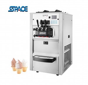 [Hot Item] Commercial Ice Cream Batch Freezer Desk Top Soft Ice Cream Machine (T6225A)