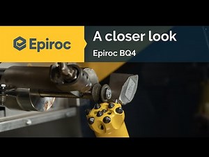 A closer look - Epiroc BQ4