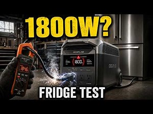 EcoFlow Delta 3 Says 1800W ⚡️ But Can It Start a Refrigerator?