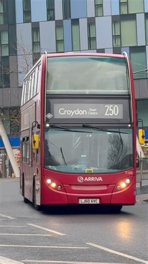 London Bus Route 250 To Croydon Town Centre 🚎🇬🇧 || #londonbuses #croydon #brixton #thorntonheath