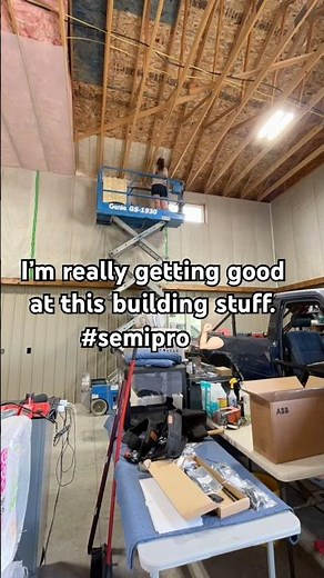 Making this Montana barndo winter-ready! 🏔️ #Barndominium #Insulation #MetalBuilding #DIY #barndo