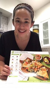 10K views · 100 reactions | In our new series #HelloAtHome, you’ll get an exclusive behind-the-box look at how our staff does dinnertime while staying in and staying home. First up to the serving plate is VP of Operations Ana Garcia, who whipped up our one-pan-wonder Rajas Quesadillas. So go wash your hands... and then cook along with us! | HelloFresh | Facebook