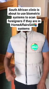 South African clinic is about to use biometric systems to scan foreigners if they are in HomeAffairsSA🇿🇦 systems ,so they can get medical services. #foreignnationals #ChallengeAccepted #followersreelsfypシ゚viralシfypシ゚viralシalシ | Hopson C Chirwa