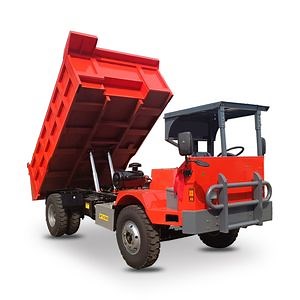 [Hot Item] 4ton 5ton Hydraulic Diesel Rollover Truck Side Dump Mine Dumper Diesel Truck