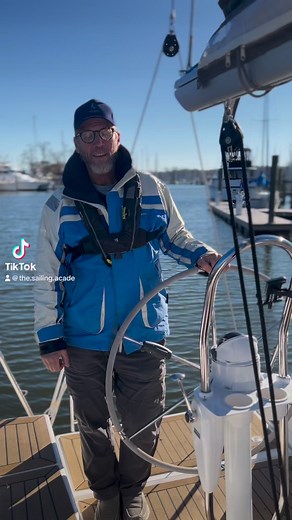 DOCKING 101: MUST know term. “Minimum Steerage Speed” is maintaining steerage while moving slow enough for precision handling. A necessary knowledge for docking! #sailingtips #sailing #docking | The Sailing Academy