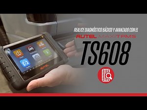 Realice diagnóstico básico y avanzado con el Autel MaxiTPMS TS608