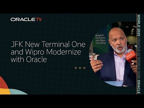 Wipro: Elevating JFK Airport Innovation with Oracle Cloud on Oracle TV at Oracle AI World 2025