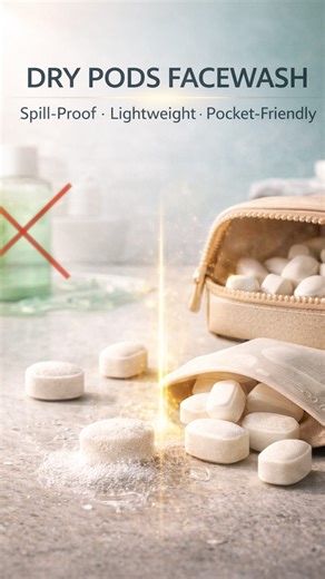 ShipScout 📈 on Instagram: "Travel-size product, travel-size cost — but 5X–10X profits ✈️ Dry face-wash pods are going viral: spill-proof, lightweight, instant-use. Perfect for global travel & lifestyle stores — and Made-in-India ready. 👉 Follow ShipScout 💬 Comment DRY PODS for export buyers data #DryPods #TravelProducts #ExportBusiness #GlobalTrends #StartupIndia"