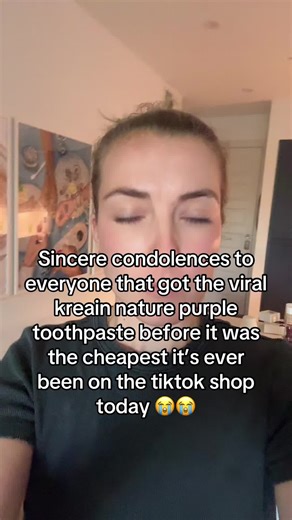 #kreainnature #toothpaste #purpletoothpaste #holidayhaul #tiktokshopholidayhaul