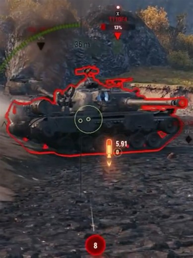 BZ-75 WoT - Epic Kolobanov, 1vs6 #wot #worldoftanks #ворлдофтанкс #танки #миртанков