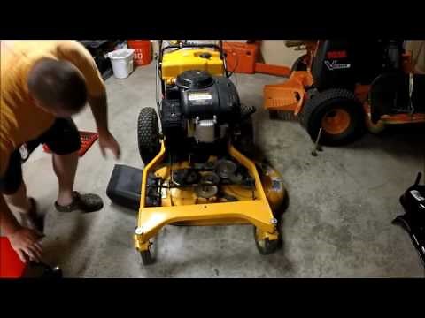 Lawn Care Problems, Fixing the Cub, New deck, belt and blades