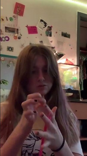 Crafting Fun: A Simple Finger Knitting Tutorial#fingerknitting #diycrafts #yarncraft