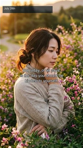 Born on July 28th? This message is for you 🌸