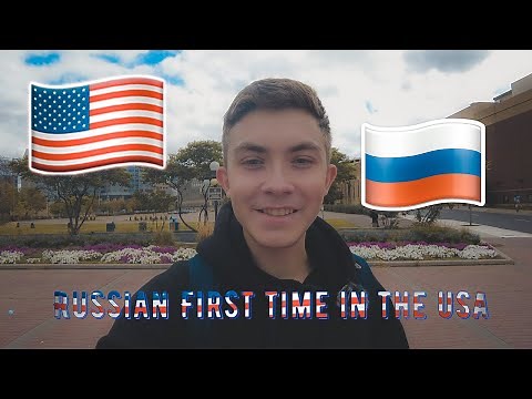 Russian in the US /// My first impression /// Beautiful potluck
