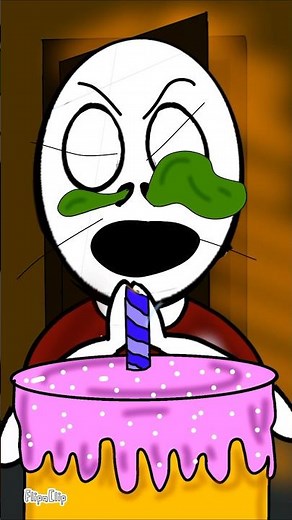 This cake is for you 🤮🎂😱💩#shorts #youtubeshorts #funny #flipaclip #poop