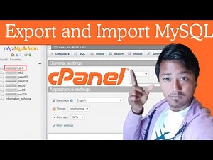 How to Export and Import MySQL Database from cPanel